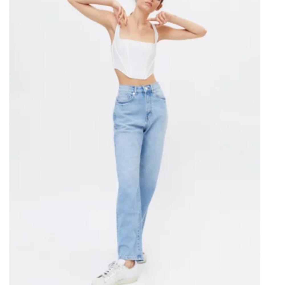 BDG High Waisted Comfort Stretch Cowboy Jean-Indigo Denim